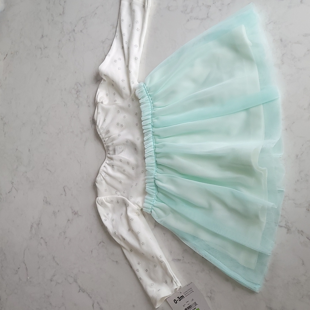 CARTER'S BABY DRESS 0-3 MONTHS. - Picture 4 of 4